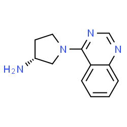 (3R)-1-(Quinazolin-4-yl)pyrrolidin-3-amine structure