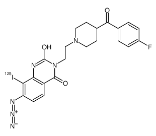 azidoiodoketanserin Structure