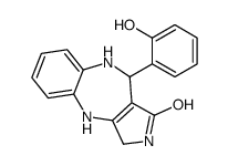 4-(2-hydroxyphenyl)-2,4,5,10-tetrahydro-1H-pyrrolo[3,4-c][1,5]benzodiazepin-3-one Structure