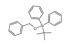 (benzyloxy)(tert-butyl)diphenylsilane结构式