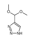 4-(dimethoxymethyl)-1H-1,2,3-triazole结构式
