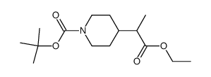 tert-butyl 4-(1-ethoxy-1-oxopropan-2-yl)piperidine-1-carboxylate picture