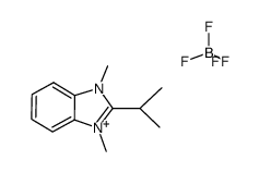 1,3-Dimethyl-2-(1-methylethyl)benzimidazolium-tetrafluoroborat Structure