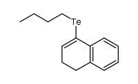 butyl(3,4-dihydronaphthalen-1-yl)tellane Structure