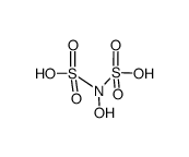 hydroxylamidobis(sulfuric) acid Structure