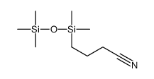 4-[dimethyl(trimethylsilyloxy)silyl]butanenitrile Structure