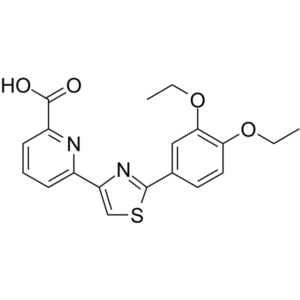 Tetomilast Structure