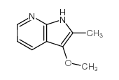 3-methoxy-2-methyl-1H-pyrrolo[2,3-b]pyridine Structure