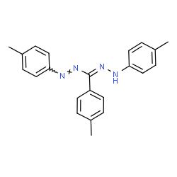 1,3,5-Tris(4-methylphenyl)-1,2,4,5-tetraaza-1,3-pentadiene structure
