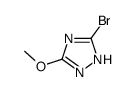 5-bromo-3-methoxy-1H-1,2,4-triazole结构式