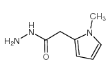 2-(1-methylpyrrol-2-yl)acetohydrazide Structure