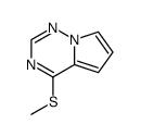 4-(Methylthio)Pyrrolo[2,1-F][1,2,4]Triazine structure