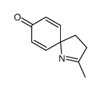 2-methyl-1-azaspiro[4.5]deca-1,6,9-trien-8-one Structure