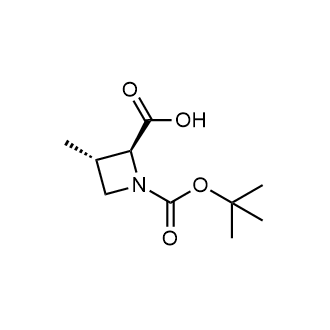 (2S,3S)-1-(tert-Butoxycarbonyl)-3-methylazetidine-2-carboxylic acid picture