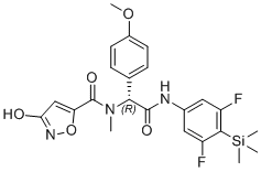 RORγt inverse agonist 22 Structure