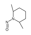 (2R,6S)-2,6-dimethyl-1-nitrosopiperidine Structure