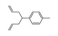 1-(hepta-1,6-dien-4-yl)-4-methylbenzene Structure