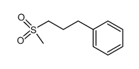 methyl 3-phenylpropyl sulfone Structure