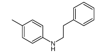 4-methyl-N-(2-phenylethyl)aniline Structure