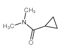 N,N-dimethylcyclopropanecarboxamide Structure