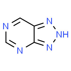 3H-1,2,3-Triazolo[4,5-d]pyrimidine (9CI) Structure