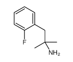 1-(2-fluorophenyl)-2-methylpropan-2-amine Structure