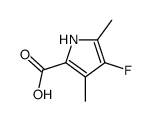 1H-Pyrrole-2-carboxylicacid,4-fluoro-3,5-dimethyl-(9CI) structure