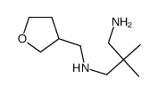 2,2-dimethyl-N'-(oxolan-3-ylmethyl)propane-1,3-diamine Structure