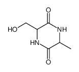 2,5-Piperazinedione,3-(hydroxymethyl)-6-methyl-(6CI,7CI,8CI,9CI)结构式