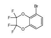 5-bromo-2,2,3,3-tetrafluoro-1,4-benzodioxine Structure