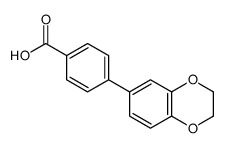 4-(2,3-Dihydrobenzo[1,4]dioxin-6-yl)benzoic acid picture