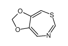 1,3-Dioxolo[4,5-e][1,3]thiazepine (9CI) Structure