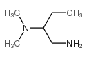 N-[1-(氨基甲基)丙基]-N,N-二甲胺结构式