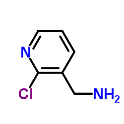 (2-氯吡啶-3-基)甲胺结构式