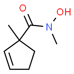 2-Cyclopentene-1-carboxamide,N-hydroxy-N,1-dimethyl-(9CI) picture