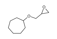 1-Cycloheptyloxy-2,3-epoxypropan Structure