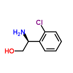 (2S)-2-Amino-2-(2-chlorophenyl)ethanol Structure