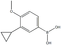 (3-cyclopropyl-4-methoxyphenyl)boronic acid Structure