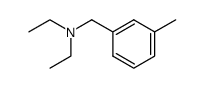 N,N-diethyl-3-methylbenzylamine Structure