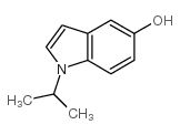 Indol-5-ol, 1-isopropyl- (8CI)结构式