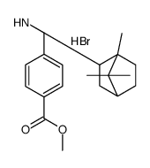 methyl 4-[[(4,7,7-trimethyl-3-bicyclo[2.2.1]heptanyl)amino]methyl]benzoate,hydrobromide结构式