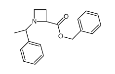 BENZYL [1(1S),2S]-1-(1-PHENYLETHYL)AZETIDINE-2-CARBOXYLATE picture