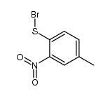 3-nitro-toluene-4-sulfenyl bromide结构式