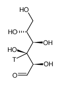 GLUCOSE, D-[3-3H]-结构式