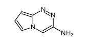 Pyrrolo[2,1-c][1,2,4]triazin-3-amine (9CI) structure