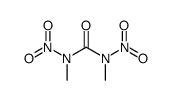 N,N'-Dinitro-N,N'-dimethylurea structure
