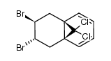(2α,3β,4aα,8aα)-2,3-dibromo-9,9-dichloro-1,4-dihydro-4a,8a-methanonaphthalene结构式