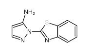 1-(Benzo[d]thiazol-2-yl)-1H-pyrazol-5-amine Structure