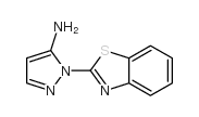 1-(Benzo[d]thiazol-2-yl)-1H-pyrazol-5-amine structure