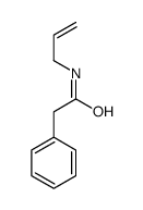 2-phenyl-N-prop-2-enylacetamide结构式